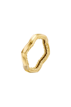 Zig Zag Stax Ring, 18K Yellow Gold